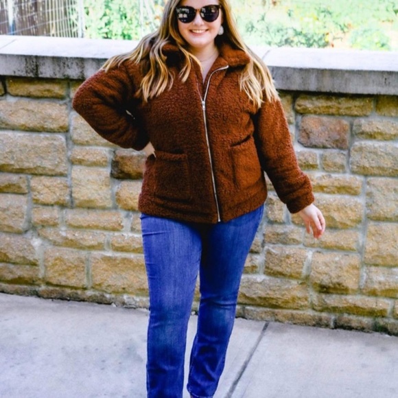 teddy jacket long sleeve women coat faux fur winter warm
Oversized fit camel - Picture 5 of 6